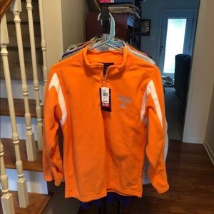 Tennessee Vols Half Zip Fleece Orange Size M NWT